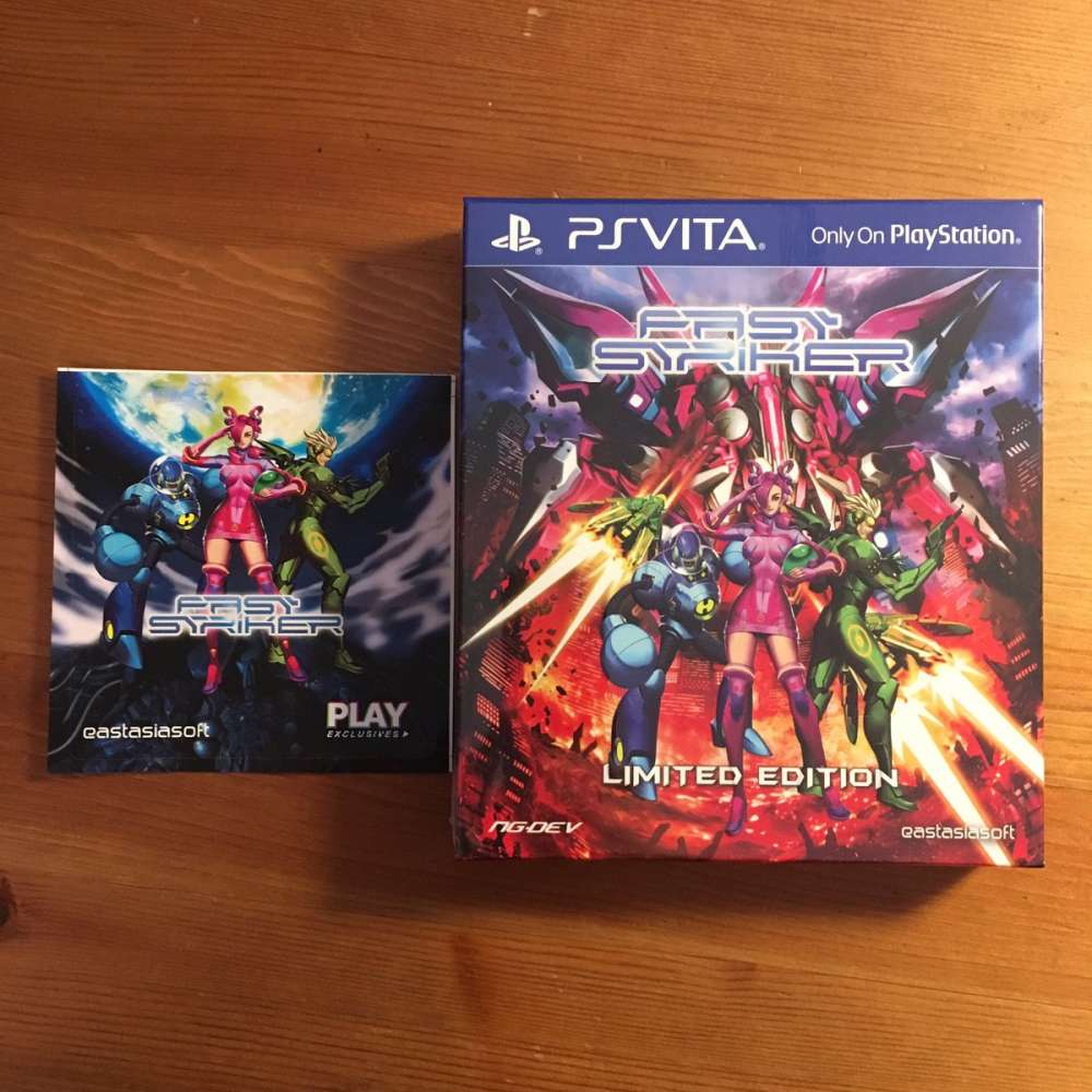 Unboxing Fast Striker Ps Vita Collector Edition Limit E Chromabox