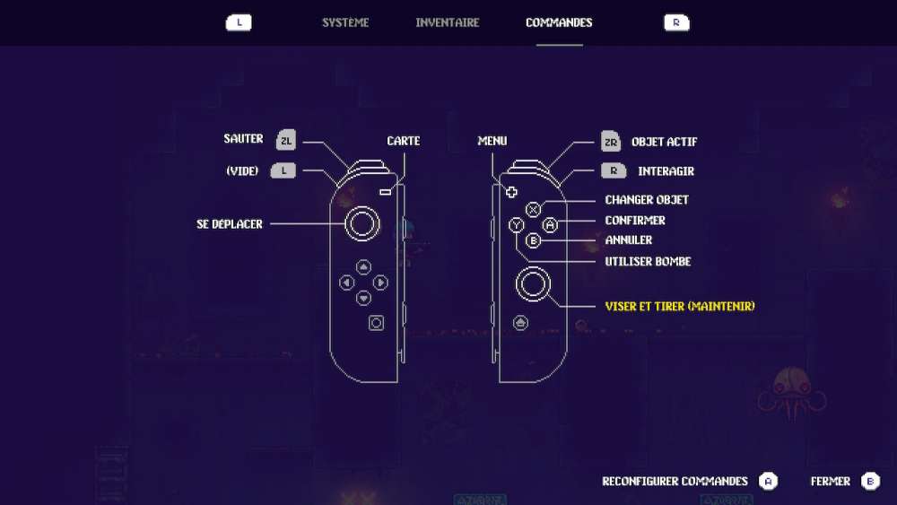 commandes