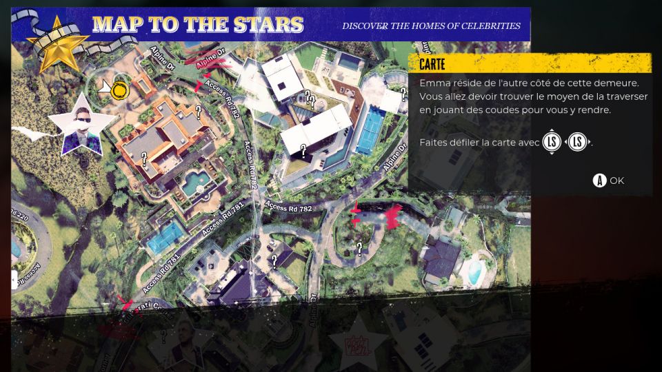 carte des stars