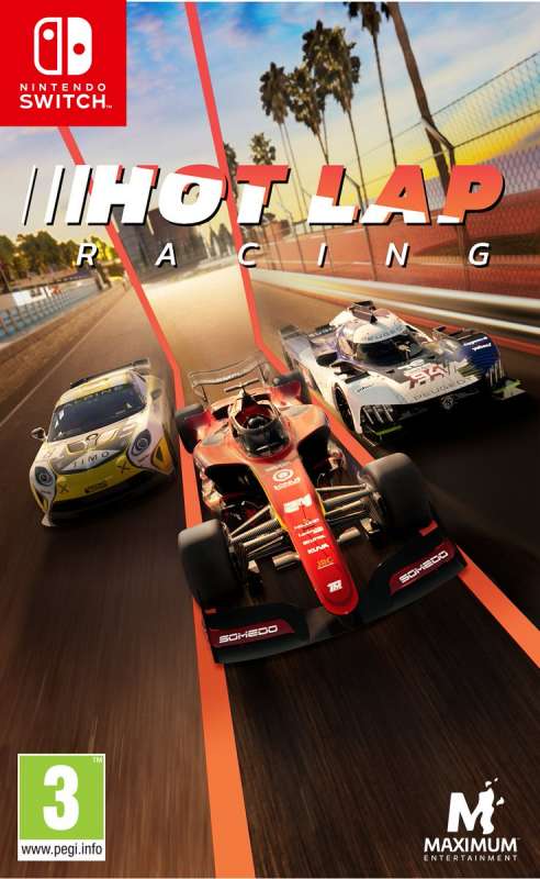 hot lap racing - jaquette du jeu switch