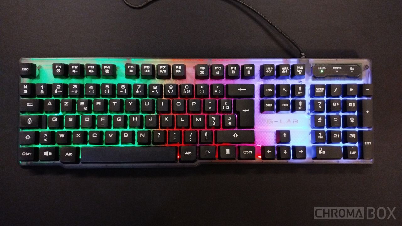 clavier illuminé