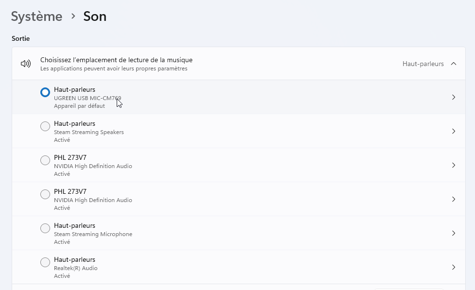 windows sortie
