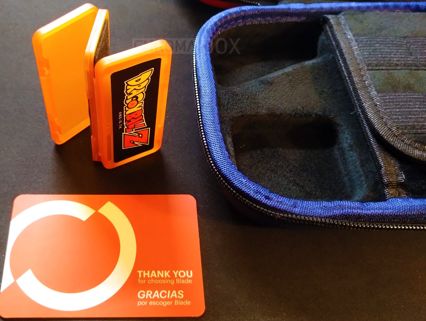 boitier orange cartouches