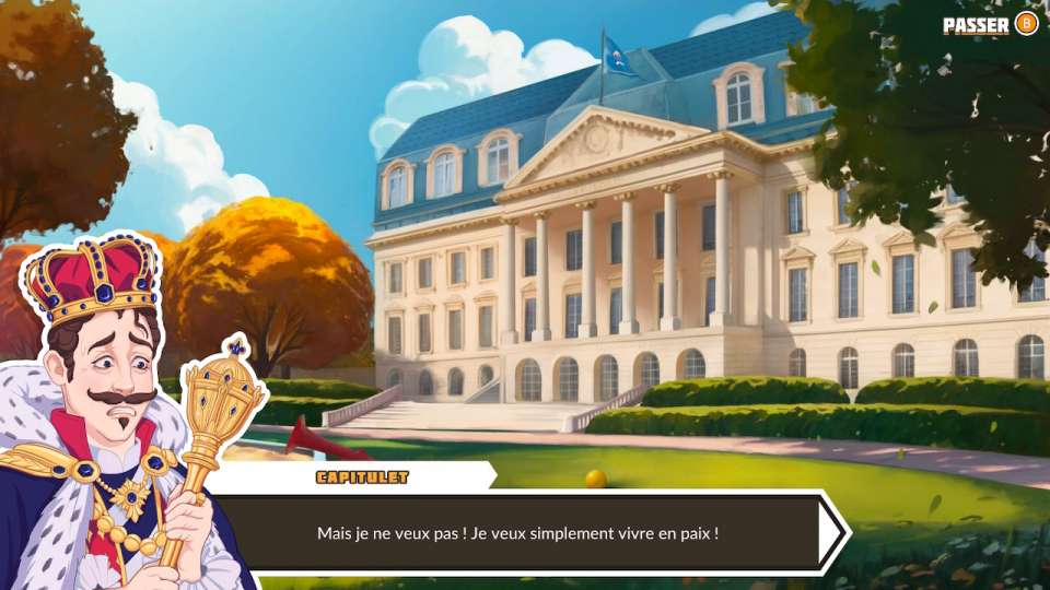 courageux roi capitulet