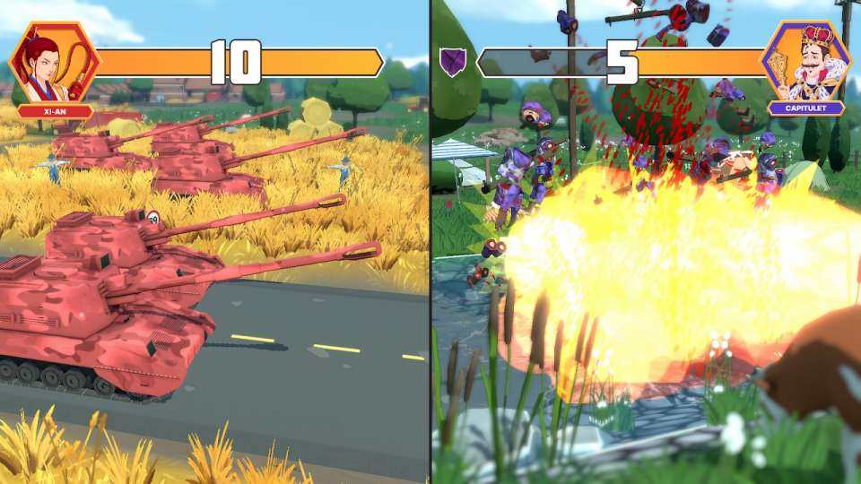 bain de sang fa&ccedil;on advance wars gore