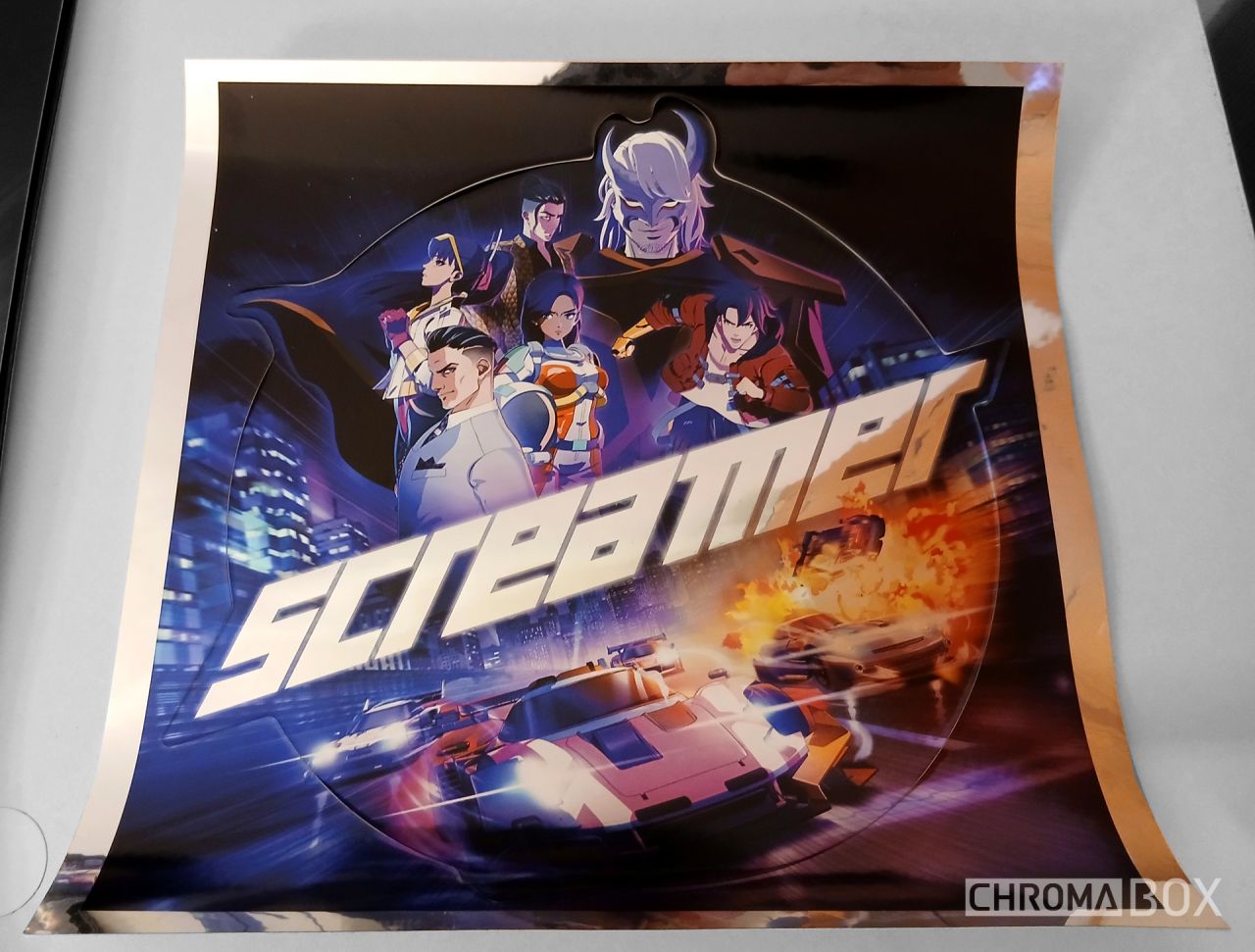 sticker g&eacute;ant screamer