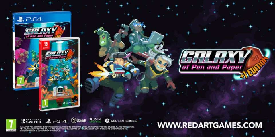 Galaxy of Pen and Paper +1 Edition arrive en version physique sur Switch et PS4