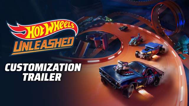 Hot Wheels Unleashed montre son trailer personnalisation (éditeur de livrée et sous-sol)