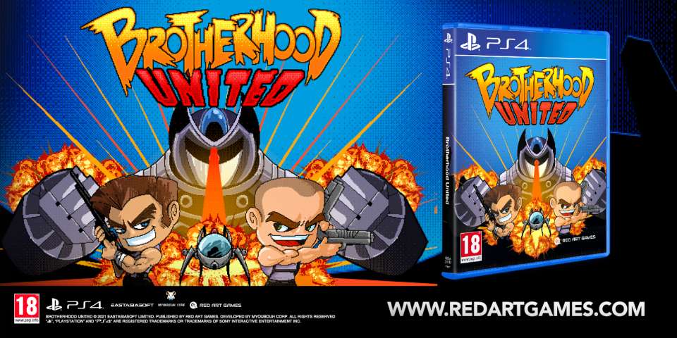 Brotherhood United prochainement en édition physique limitée PS4