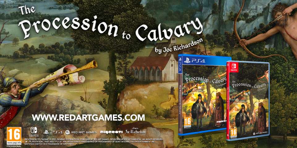 The Procession to Calvary en édition physique sur Nintendo Switch et PS4