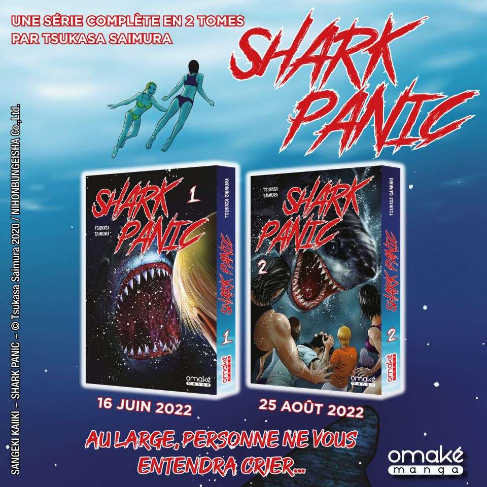 Shark Panic de Tsukasa Saimura sortira cet été!