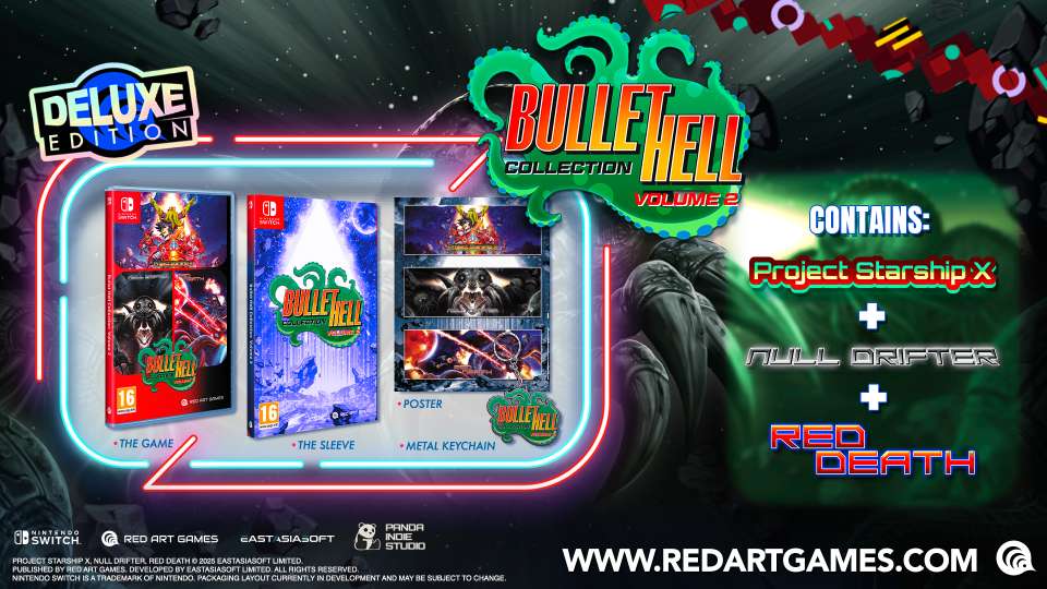 Bullet Hell Collection: Volume 2 - Une édition physique Nintendo Switch !