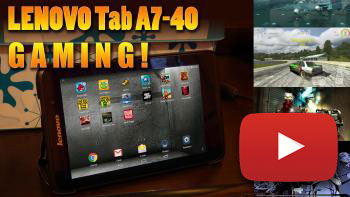 Lenovo Tab A7-40 GAMING ! Tests de jeux vidéos