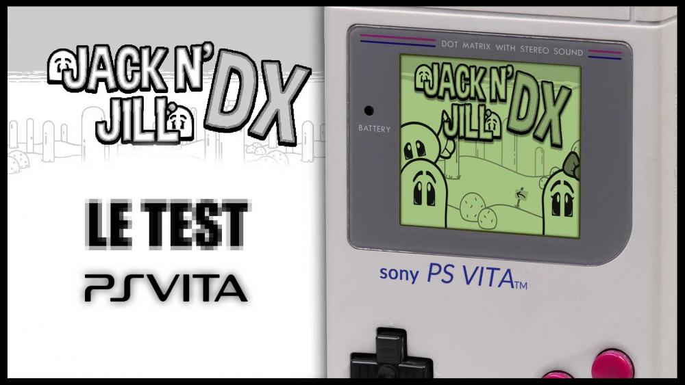 Test de Jack N' Jill DX sur PS Vita, du noir et blanc dans le retro