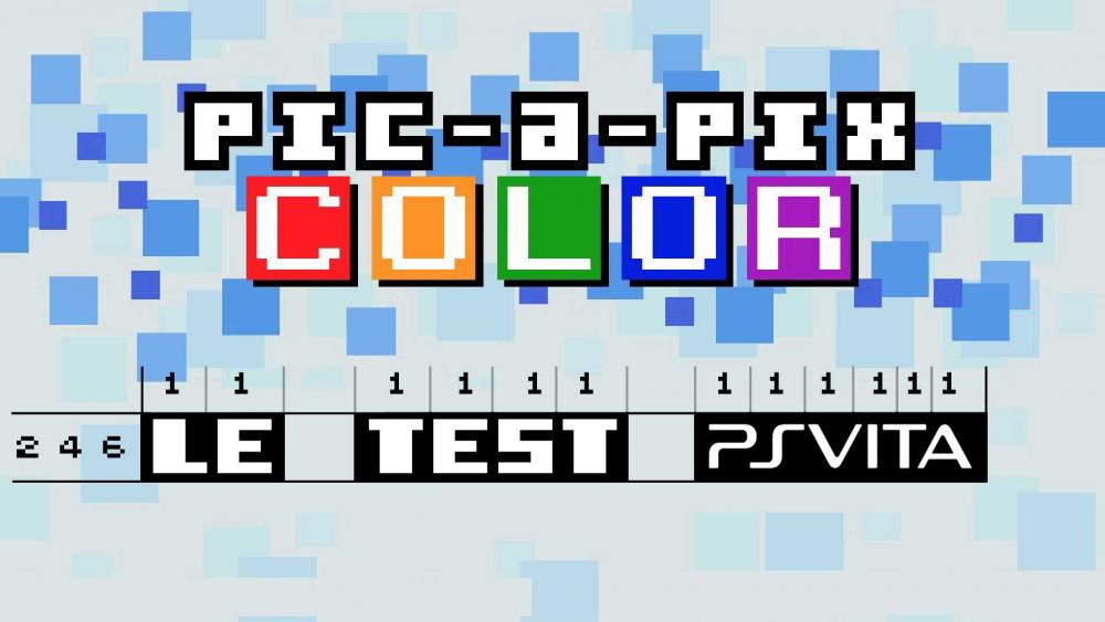 Test de Pic-A-Pix Color sur PS Vita