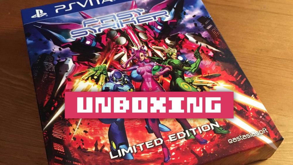 Unboxing Fast Striker PS Vita collector edition limitée