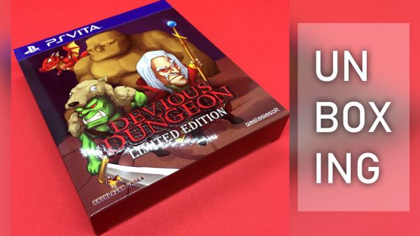 [Unboxing] Devious Dungeon PS Vita Limited edition