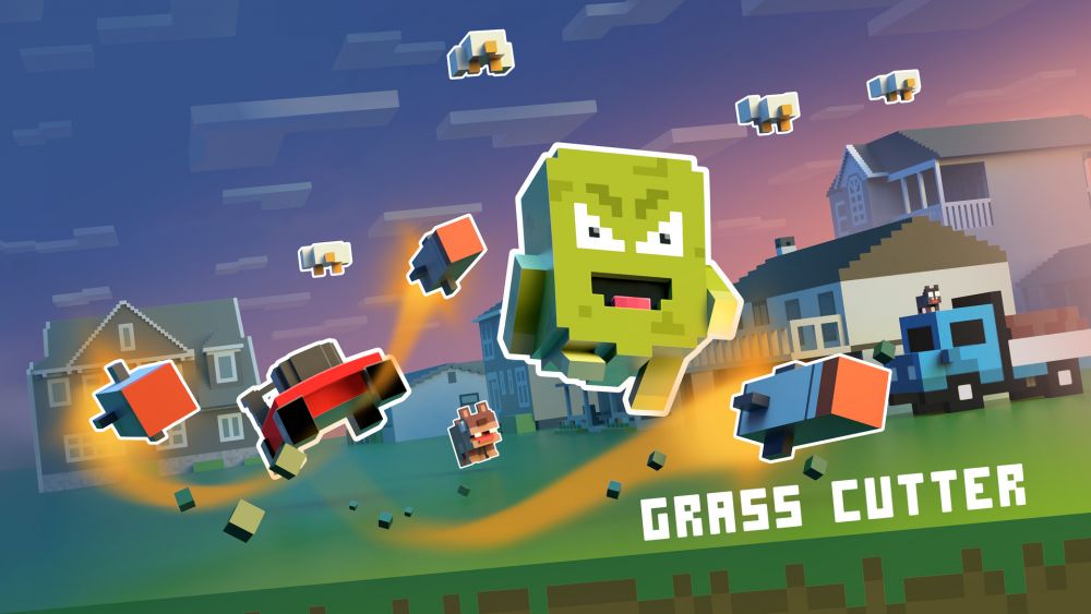 [Test] Grass Cutter - Mutated Lawns sur PS Vita, il est temps de tondre le gazon!