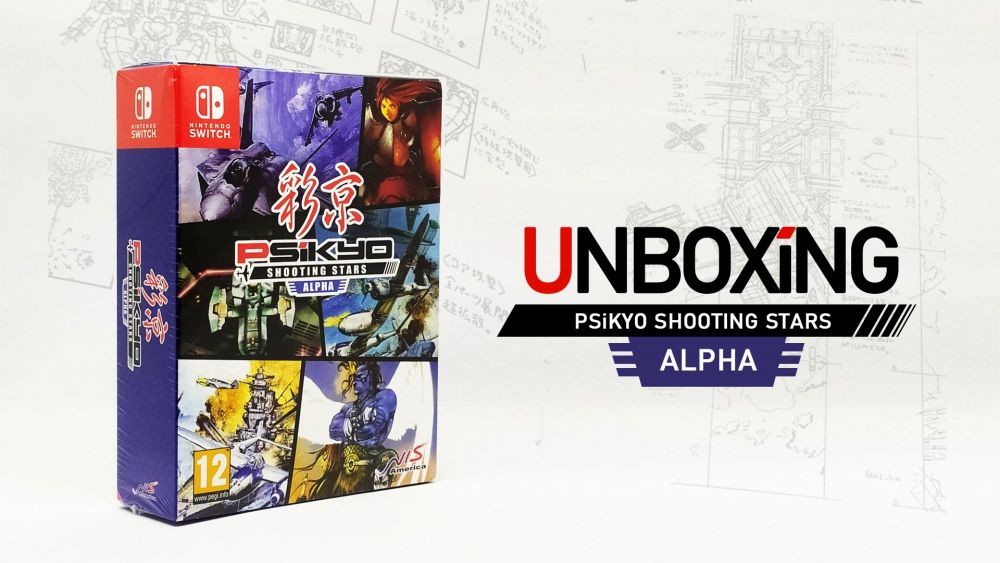 [Unboxing] PSiKYO Shooting Stars ALPHA - Edition limitée Nintendo Switch