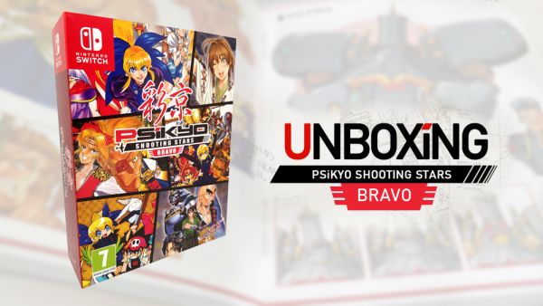 [Unboxing] PSiKYO Shooting Stars BRAVO - Edition limitée Nintendo Switch