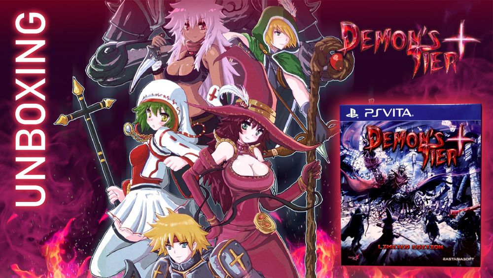 [Unboxing] Demon's Tiers + en édition physique limitée PS Vita