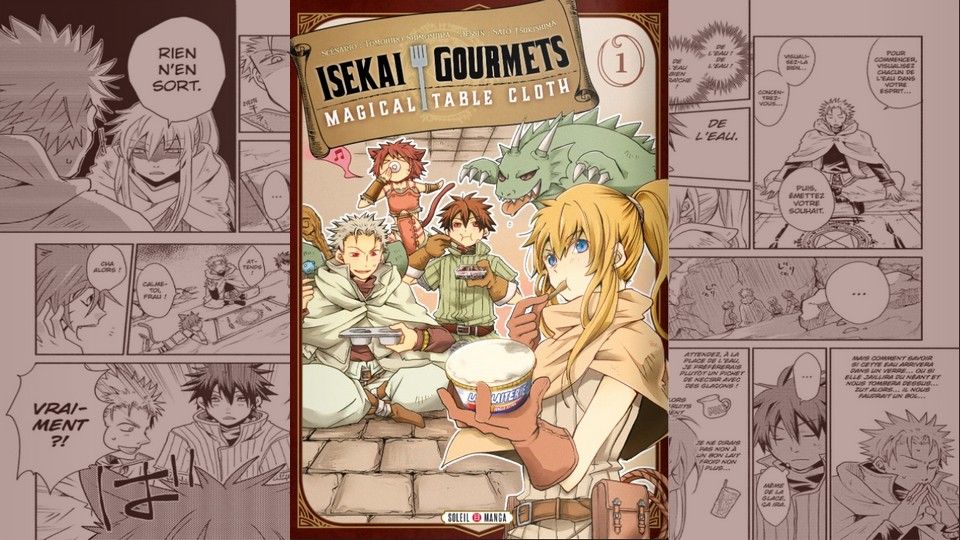 [Critique] Isekai Gourmets Magical Table Cloth tome 1