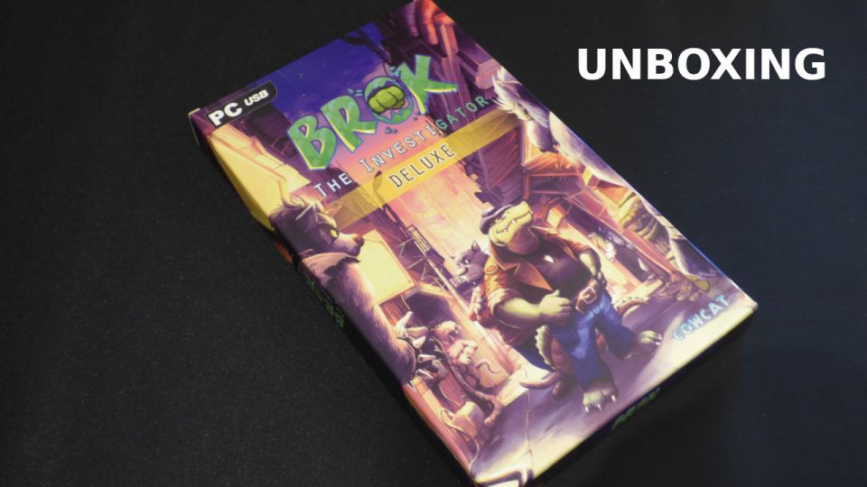 [Unboxing] BROK, The InvestiGator - PC Deluxe