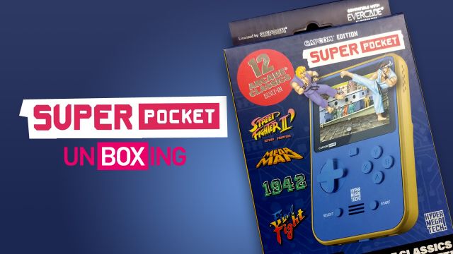 [Unboxing] Super Pocket - Capcom Edition, de Hyper Mega Tech!