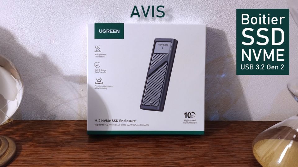 [Avis] Boitier SSD NVMe UGREEN CM559 - Une seconde vie pour nos SSD