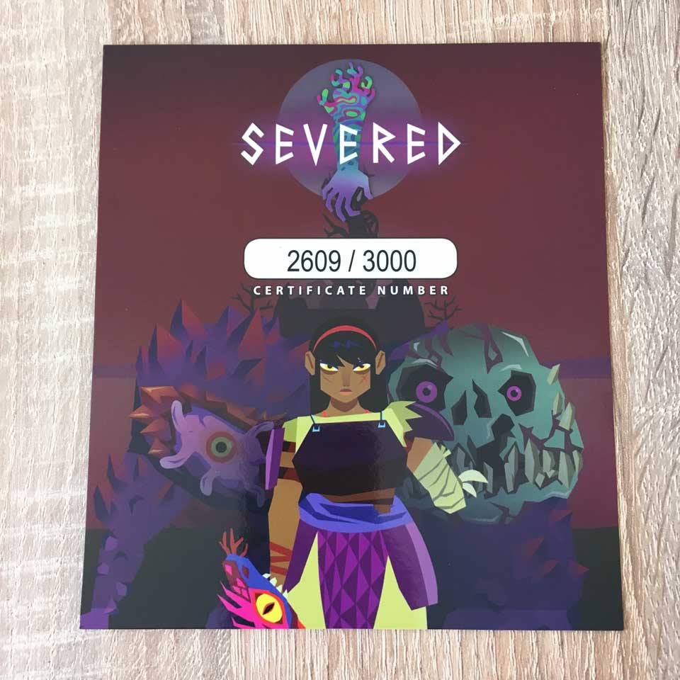 severed limited edition